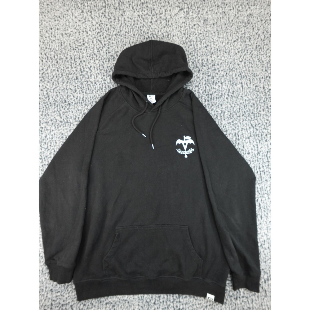 10/0 Ten-O.GG Dandyism Hoodie Mens XXL Black Graphic Pullover Streetwear Gaming